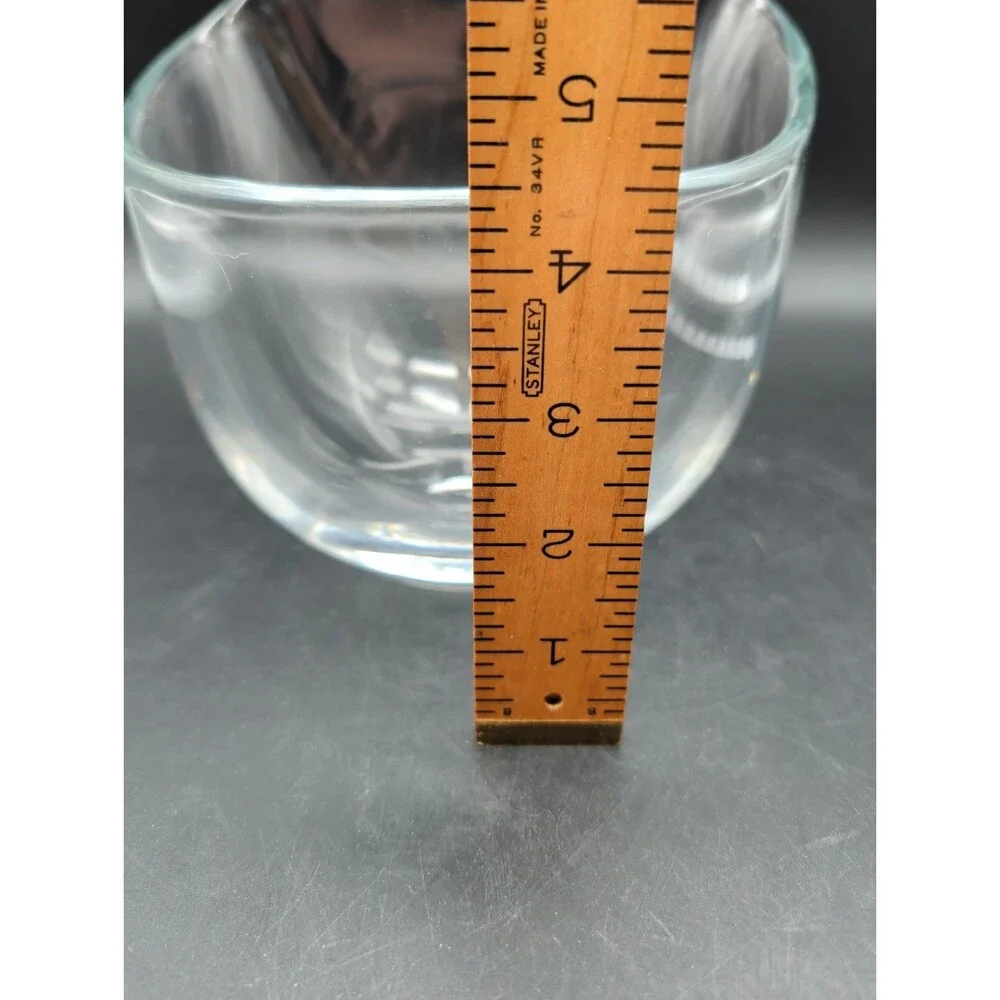 Krosno Poland Hand Blown Art Glass Asymmetrical Wall Pocket Vase